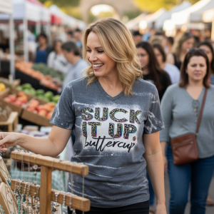 Alternative view of Suck It Up Tee (V-Neck)